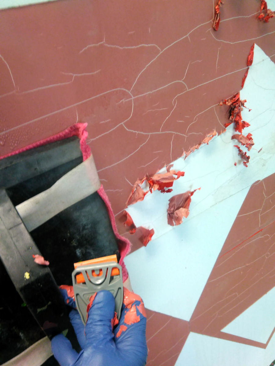 Uppfräschning av befintliga plåtskyltar - Reklamhuset RINK