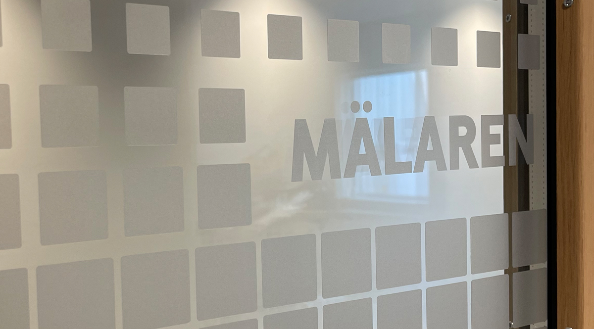 Frostning glaspartier