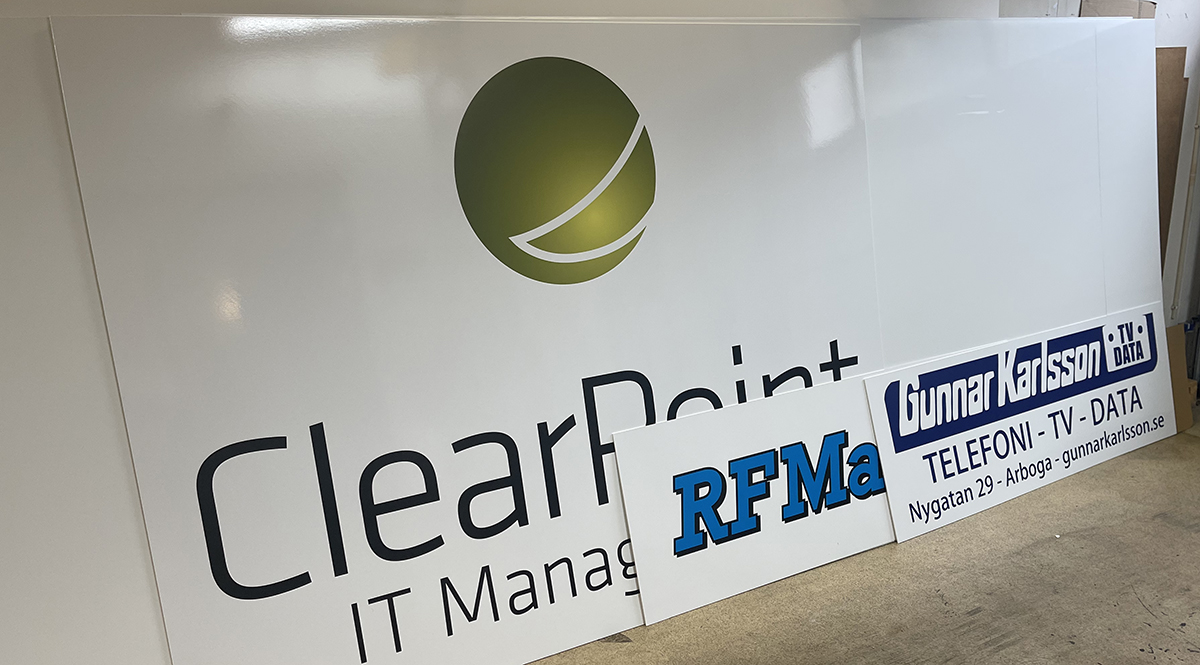 Sponsorskyltar IFK Arboga IBK