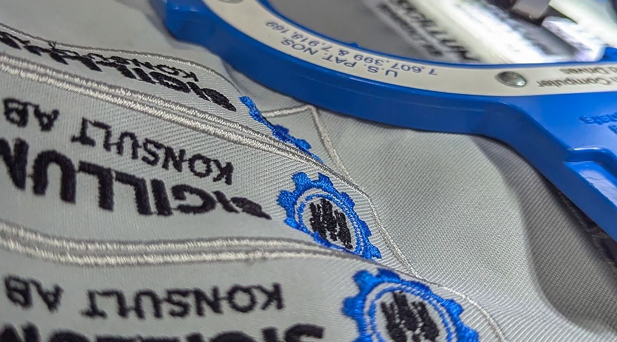 Broderade tygmärken till Sigillum Konsult AB - Reklamhuset RINK